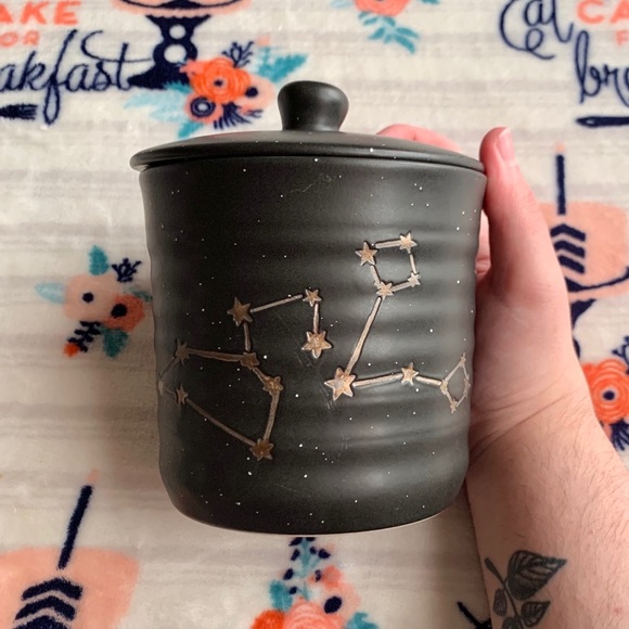 Other - ⭐️ Black Sky Space Constellation Kitchen Canister